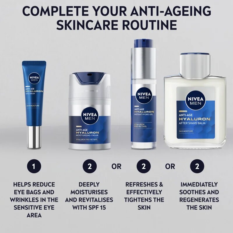 Nivea MEN Hyaluron balzám po holení 100 ml