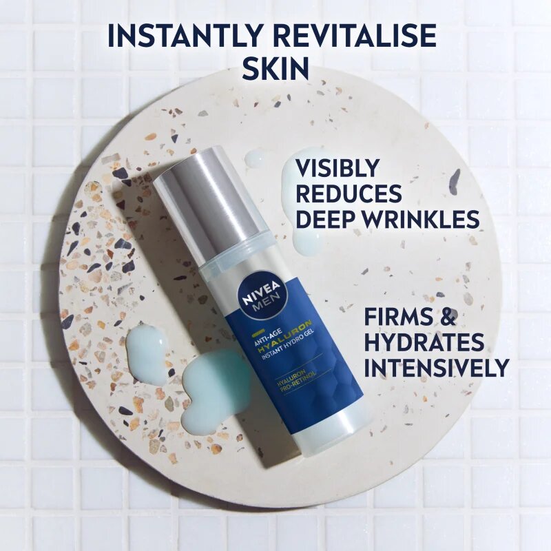 Nivea MEN Hyaluron osvěžující pleťový gel pro muže 50 ml
