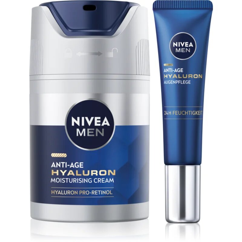 Nivea MEN Hyaluron sada pro hydrataci a vypnutí pokožky