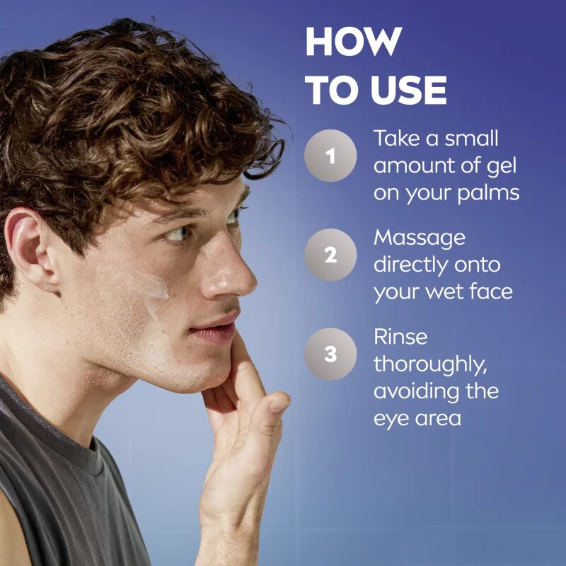Nivea MEN Hydrocare hydratační čisticí gel 100 ml