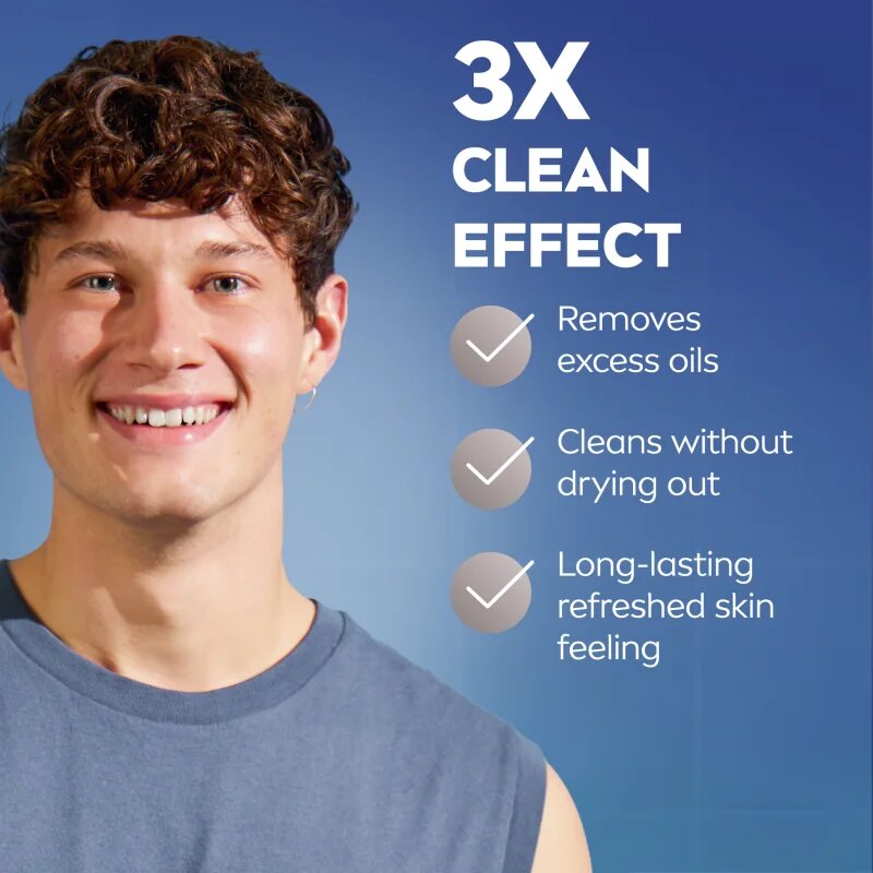 Nivea MEN Hydrocare hydratační čisticí gel pro muže 150 ml