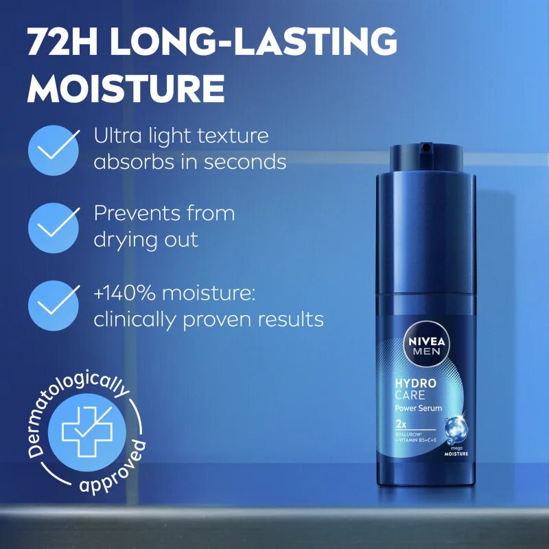 Nivea MEN Hydrocare posilující sérum 30 ml
