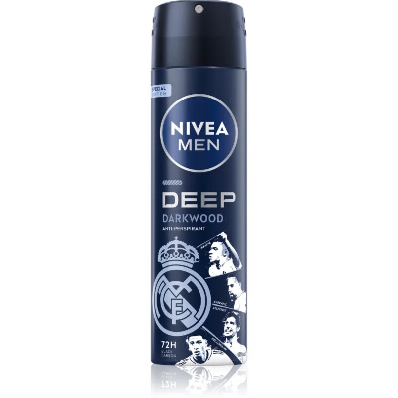 Nivea MEN Real Madrid antiperspirant ve spreji limitovaná edice 150 ml