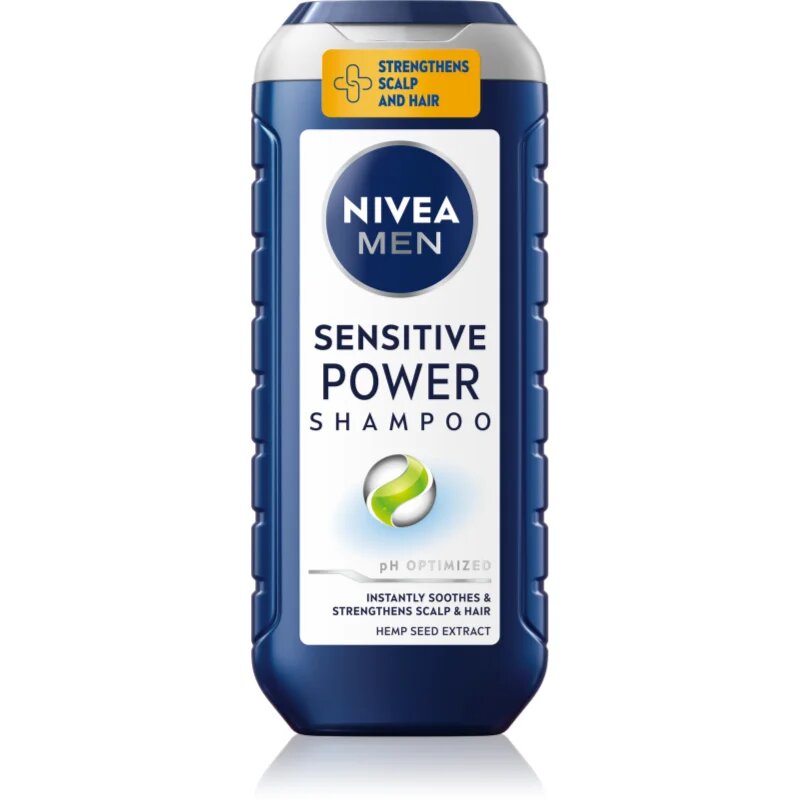 Nivea MEN Sensitive Power posilující šampon pro citlivou vlasovou pokožku 250 ml