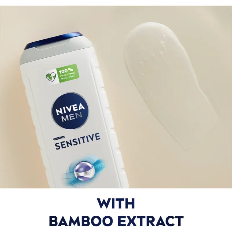 Nivea MEN Sensitive sprchový gel na tělo a vlasy výhodné balení
