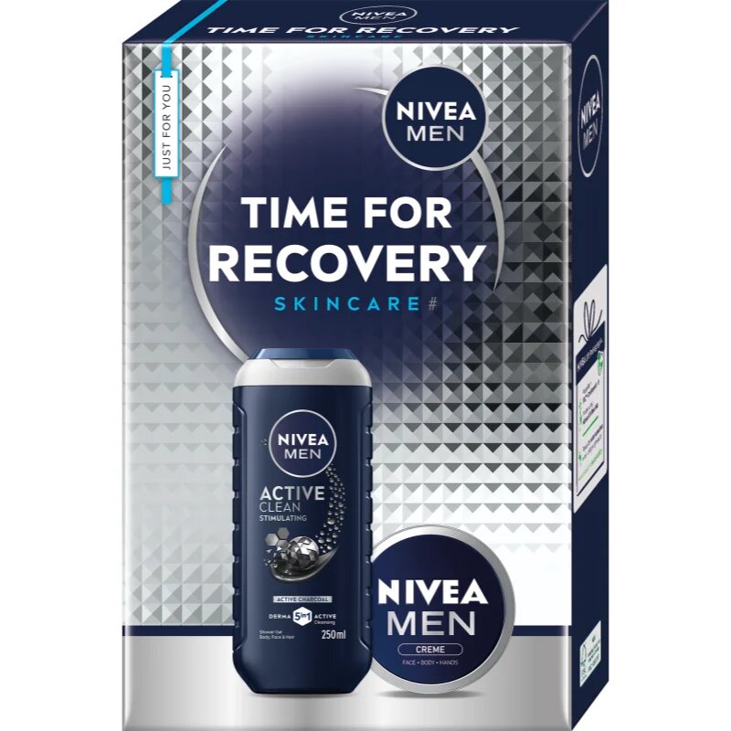Nivea MEN Time for Recovery dárková sada pro muže