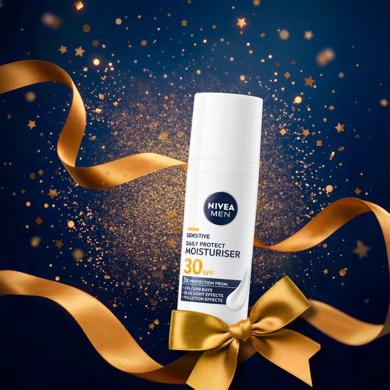 Nivea MEN Time for Skin Comfort dárková sada na obličej a tělo