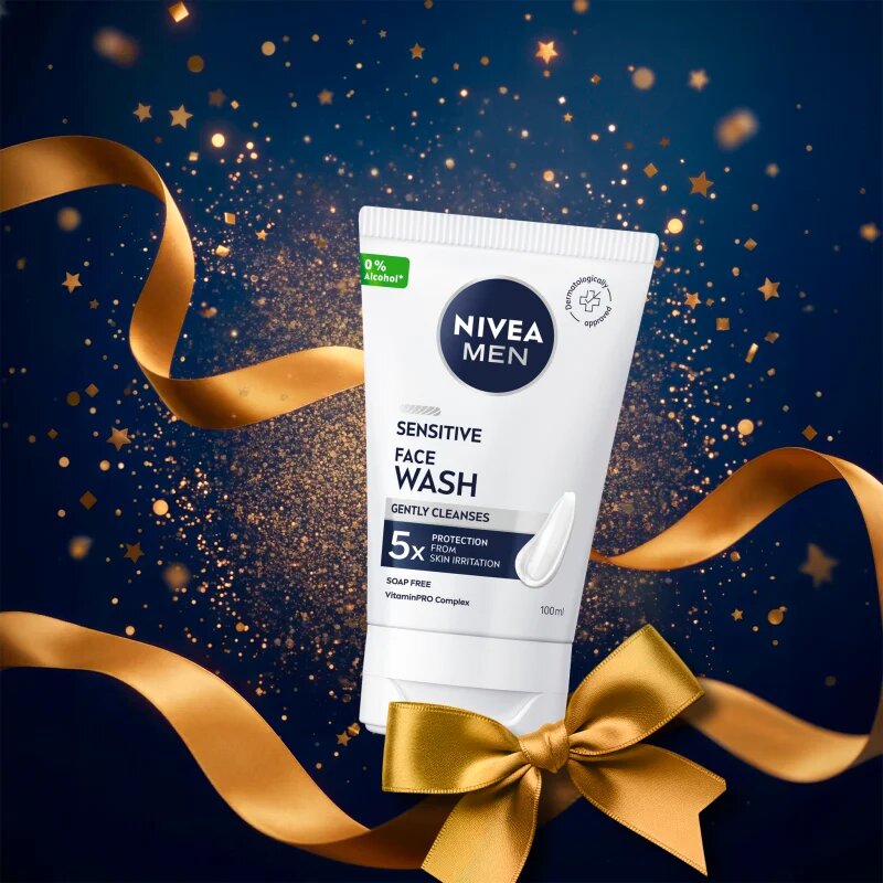 Nivea MEN Time for Skin Comfort dárková sada na obličej a tělo