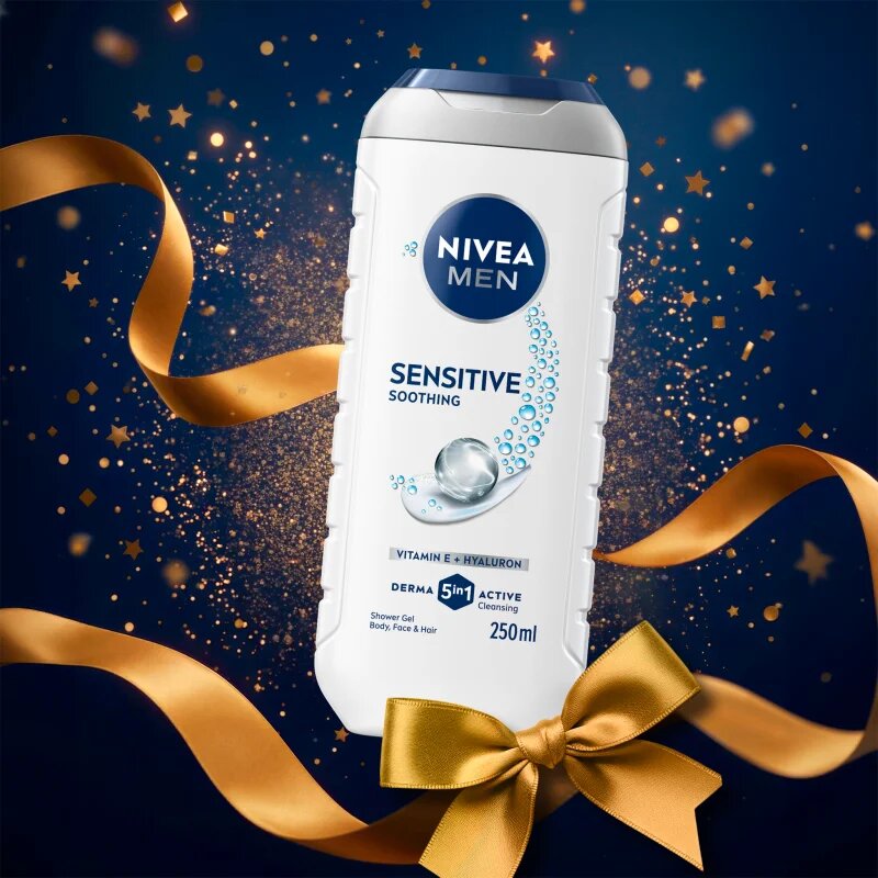 Nivea MEN Time for Skin Comfort dárková sada na obličej a tělo