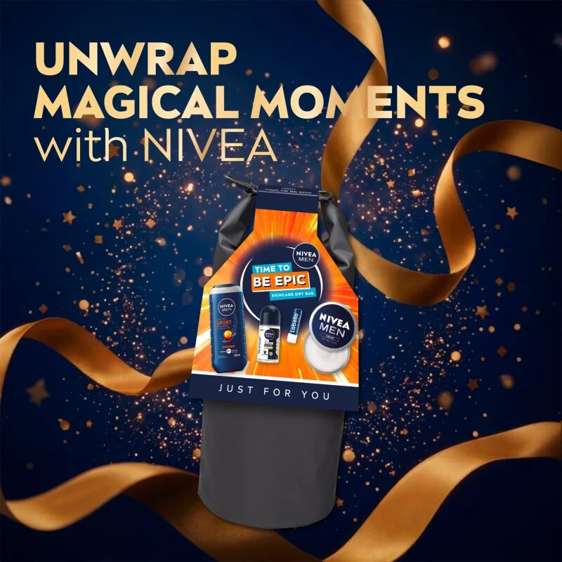 Nivea MEN Time to Be Epic dárková sada pro muže