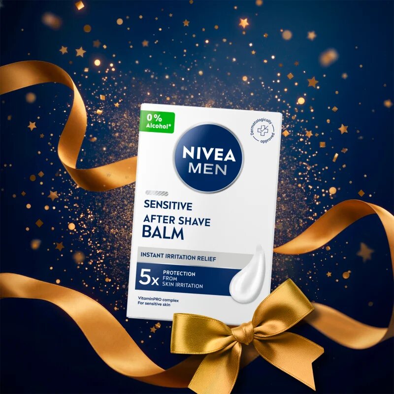 Nivea MEN Time to Feel Great dárková sada pro citlivou pleť