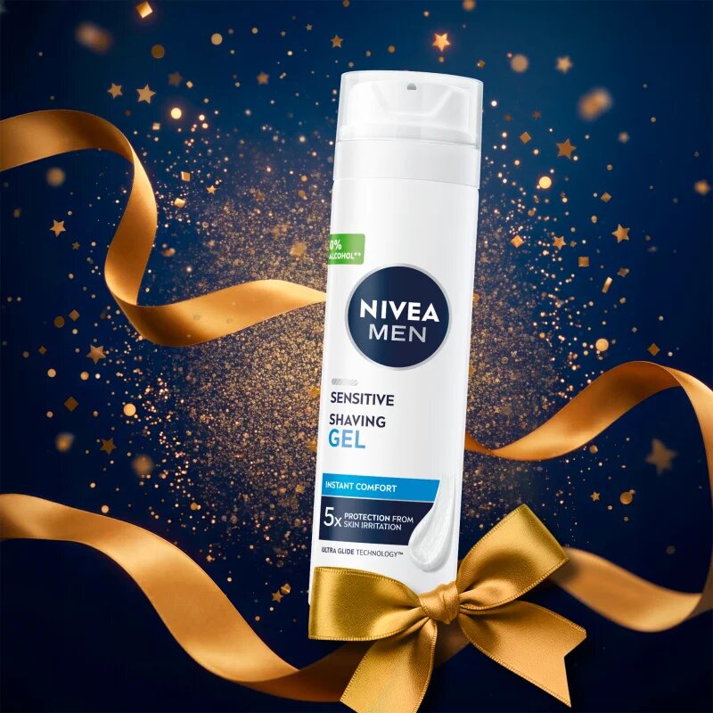 Nivea MEN Time to Feel Great dárková sada pro citlivou pleť