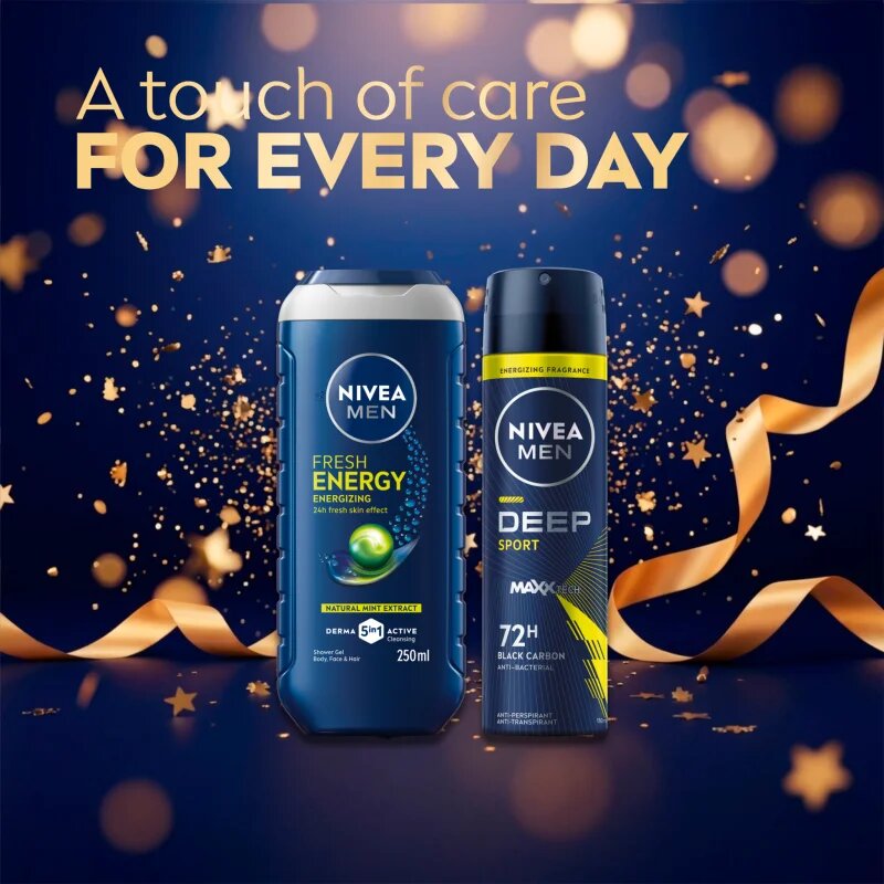 Nivea MEN Time to Start dárková sada na tělo