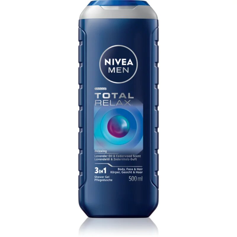 Nivea MEN Total Relax relaxační sprchový gel 500 ml