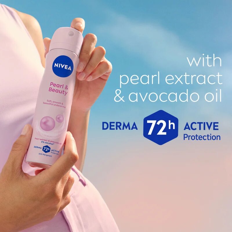 Nivea Pearl & Beauty antiperspirant ve spreji 150 ml