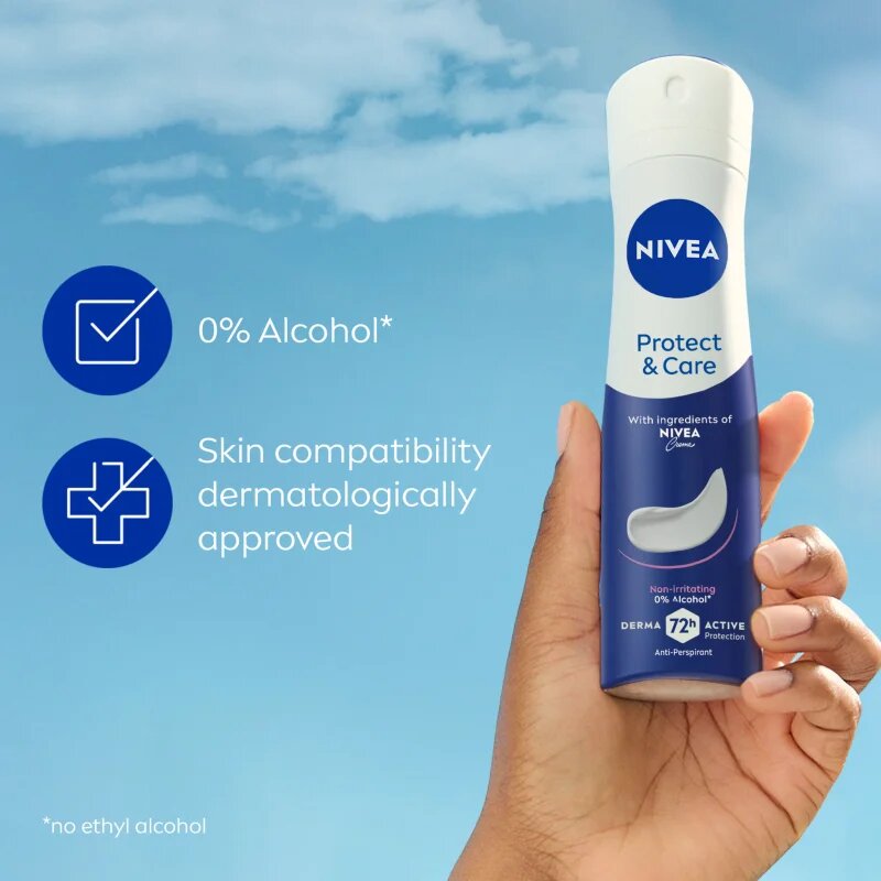 Nivea Protect & Care antiperspirant ve spreji výhodné balení