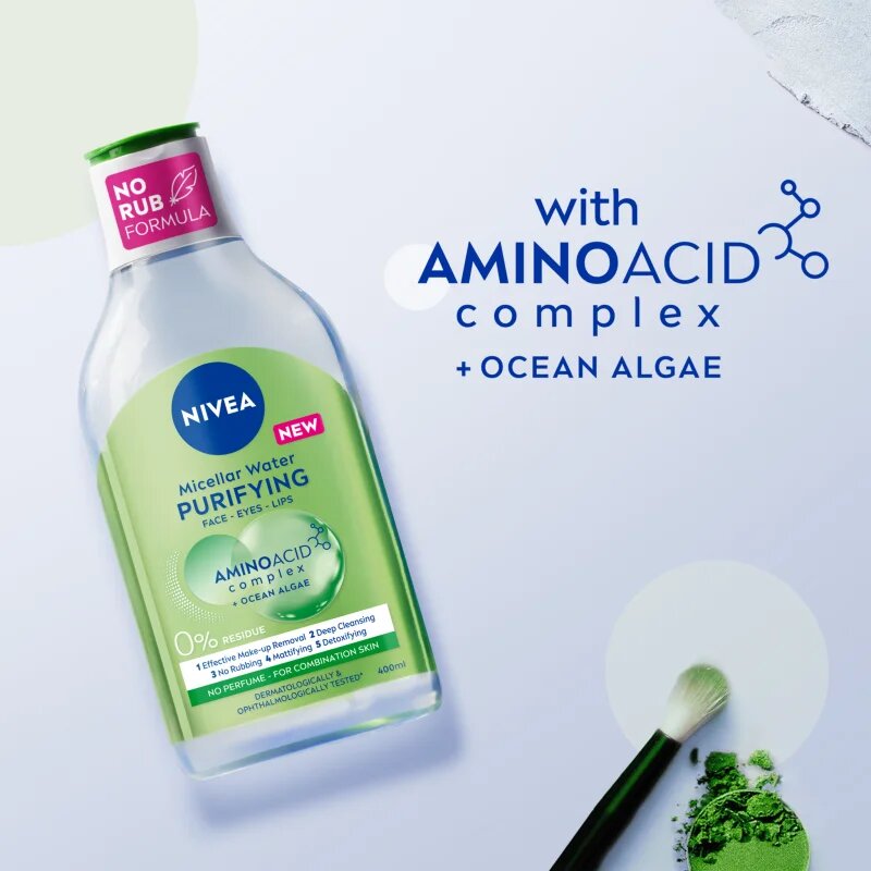 Nivea Purifying čisticí micelární voda 400 ml