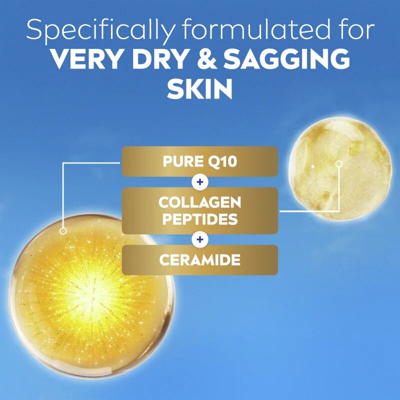 Nivea Q10 Anti-Wrinkle Collagen Expert hloubkově vyživující máslo proti vráskám 50 ml