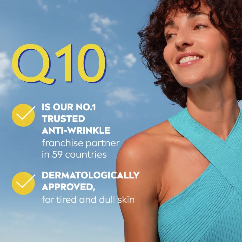 Nivea Q10 Anti-Wrinkle Energy energizující denní krém proti vráskám SPF 15 50 ml