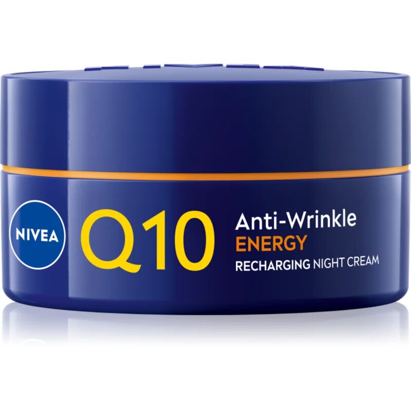 Nivea Q10 Anti-Wrinkle Energy energizující noční krém proti vráskám 50 ml