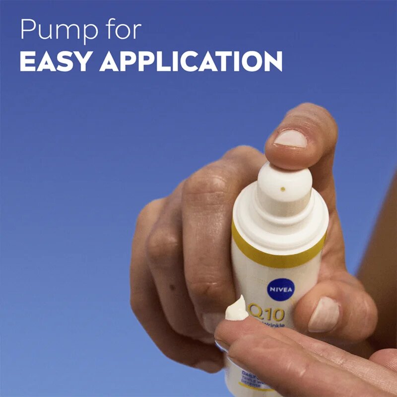 Nivea Q10 Anti-Wrinkle ultra lehký fluid SPF 50 40 ml