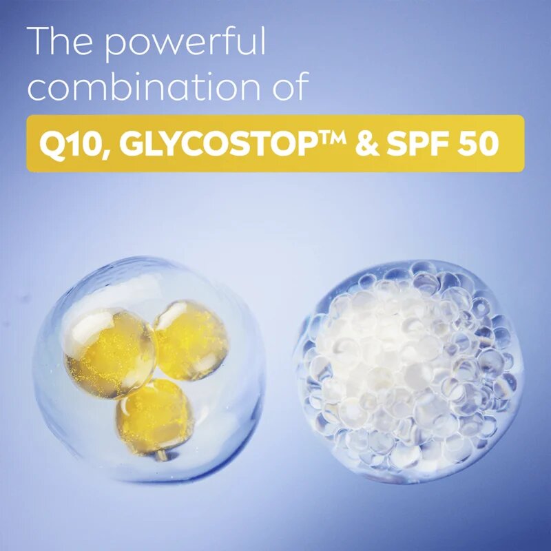 Nivea Q10 Anti-Wrinkle ultra lehký fluid SPF 50 40 ml