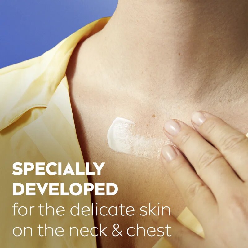 Nivea Q10 Firming + Anti-Wrinkle zpevňující krém na krk a dekolt 200 ml