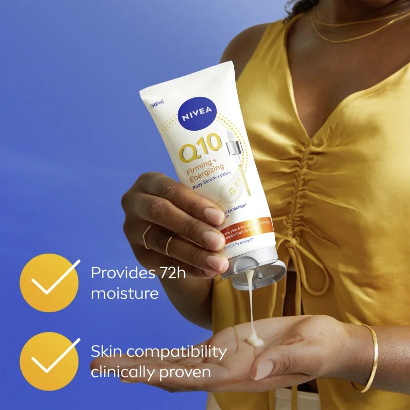 Nivea Q10 Firming + Energizing zpevňující tělové sérum 200 ml