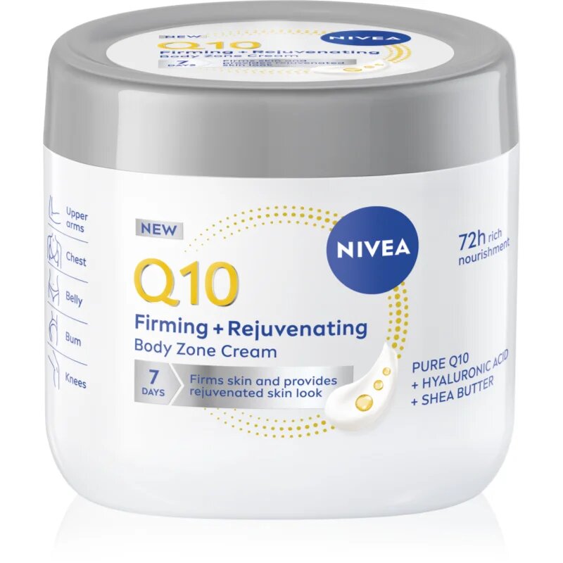 Nivea Q10 Firming & Rejuvenating zpevňující tělový krém 400 ml