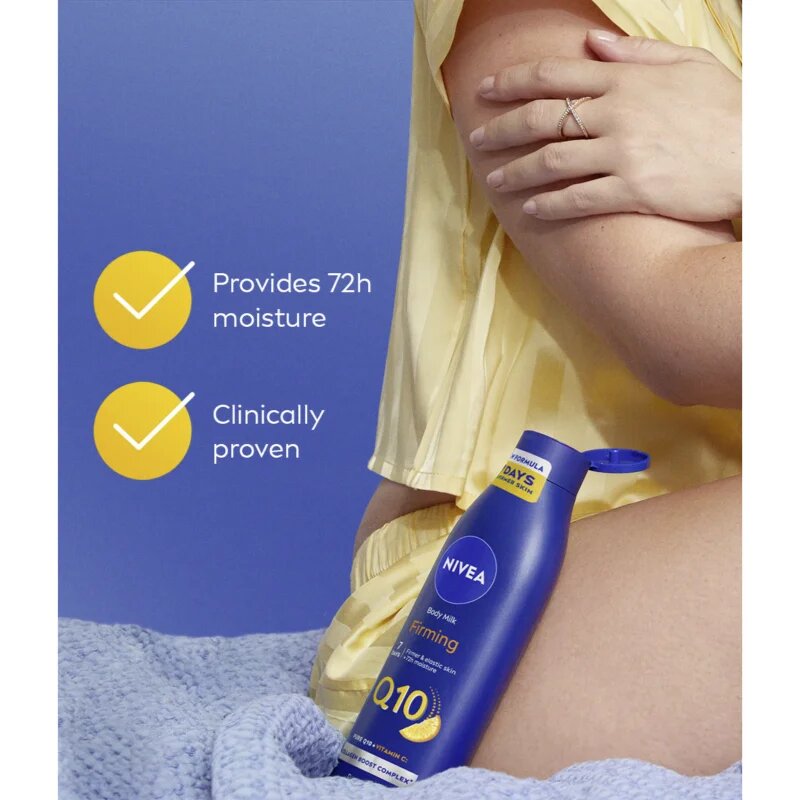 Nivea Q10 Firming výživné zpevňující tělové mléko 250 ml