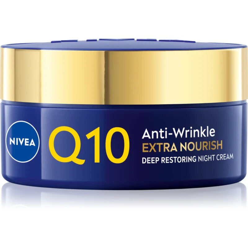 Nivea Q10 Power výživný noční krém proti vráskám 50 ml