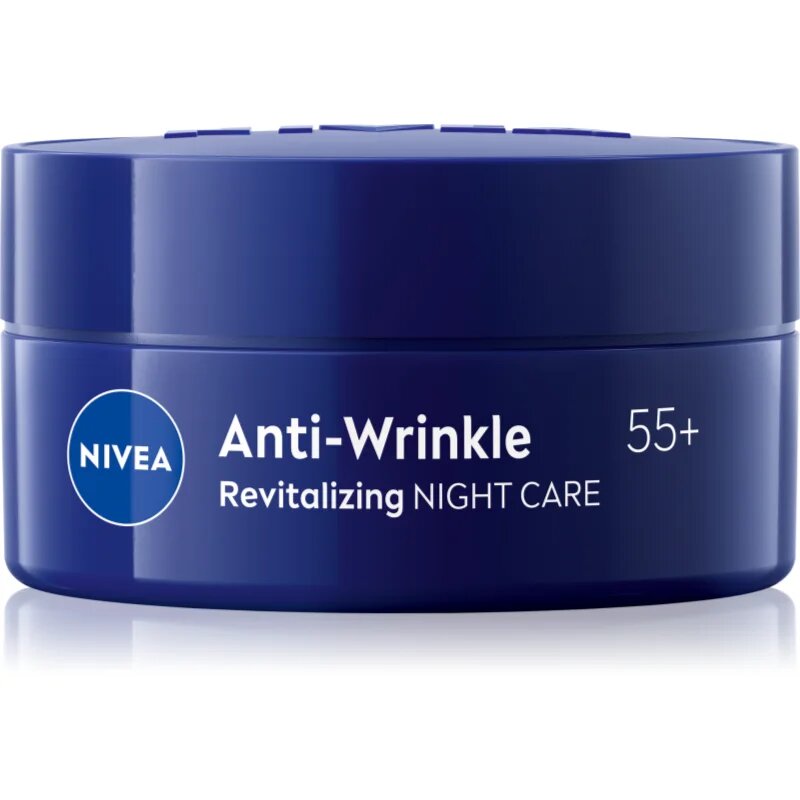 Nivea Revitalizing obnovující noční krém proti vráskám 55+ 50 ml