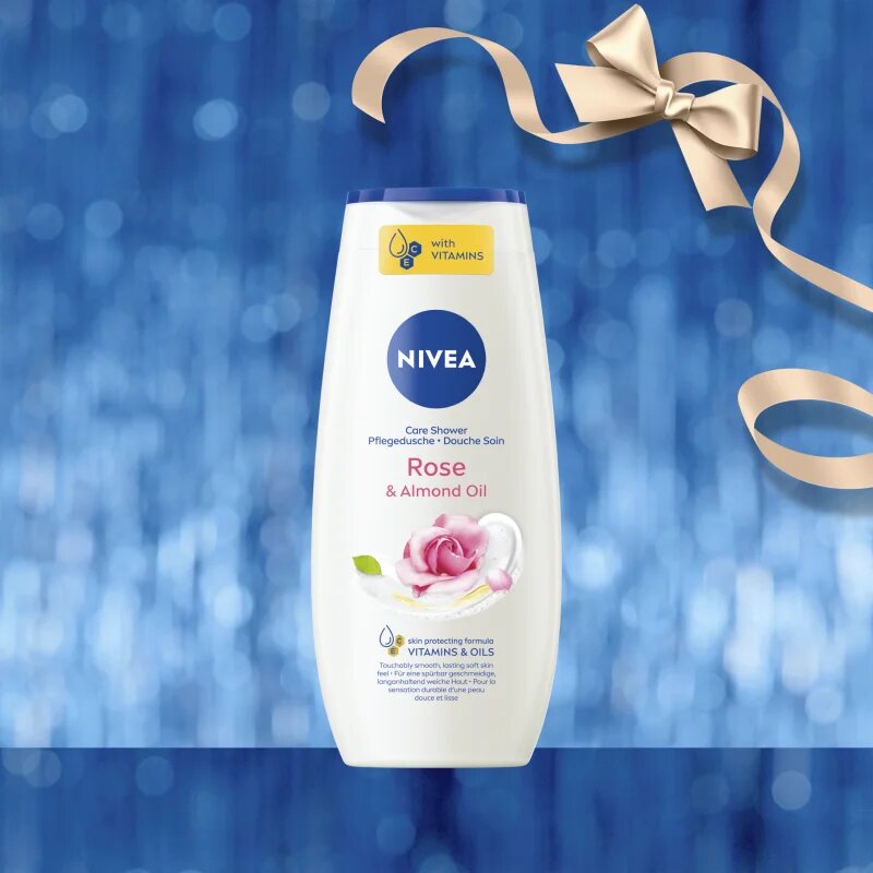 Nivea Rose Touch dárková sada pro výživu a hydrataci