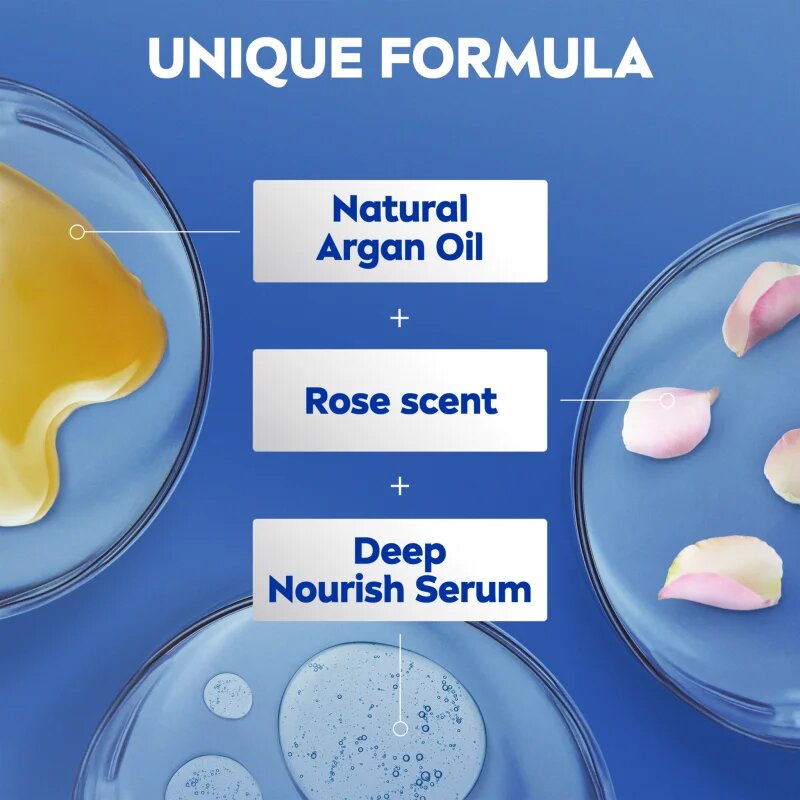 Nivea Rose Touch hydratační tělové mléko 400 ml