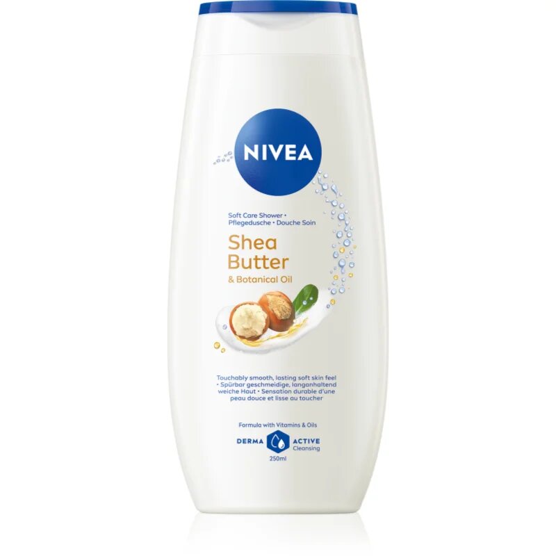 Nivea Shea Butter & Botanical Oil krémový sprchový gel 250 ml