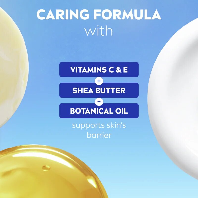 Nivea Shea Butter & Botanical Oil krémový sprchový gel 250 ml
