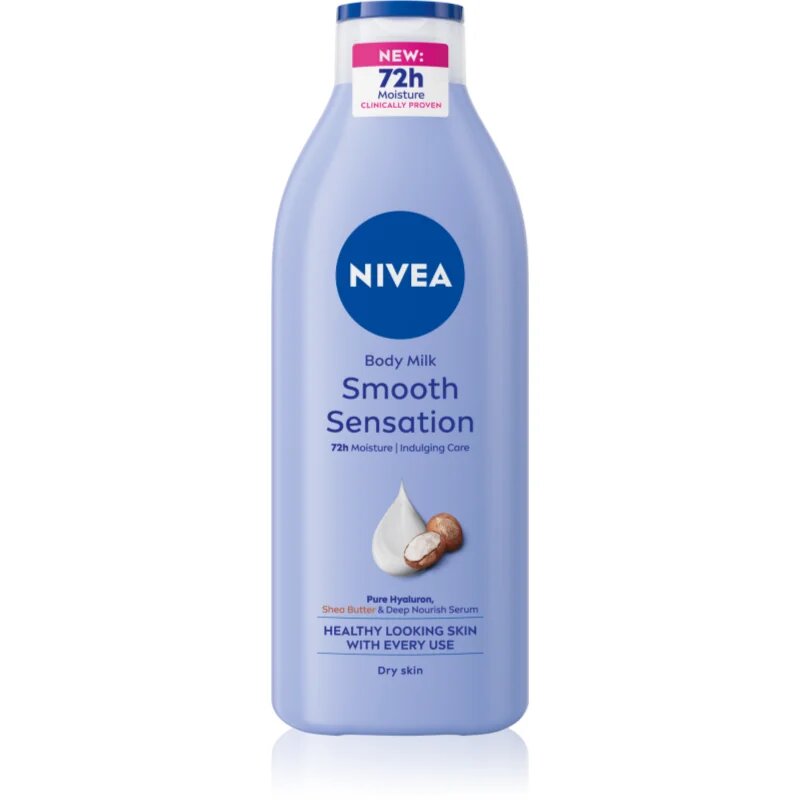 Nivea Smooth Sensation hydratační tělové mléko pro suchou pokožku 400 ml