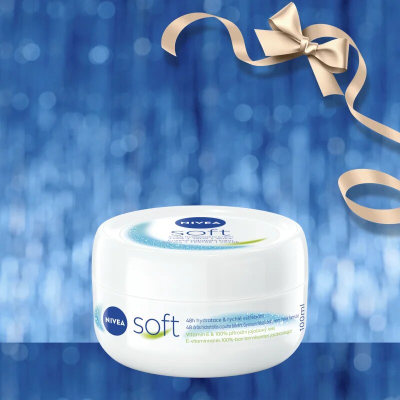 Nivea Soft Moments of Joy dárková sada pro jemnou a hladkou pokožku