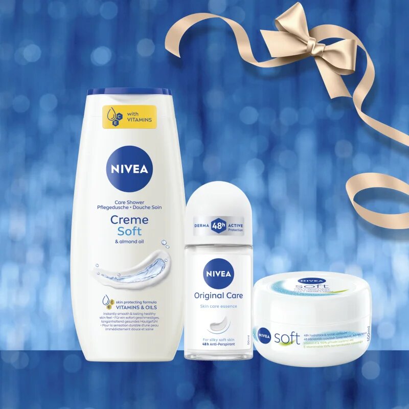 Nivea Soft Moments of Joy dárková sada pro jemnou a hladkou pokožku
