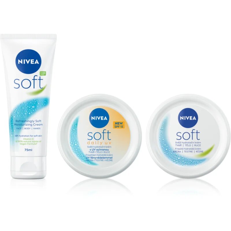 Nivea Soft sada pro výživu a hydrataci