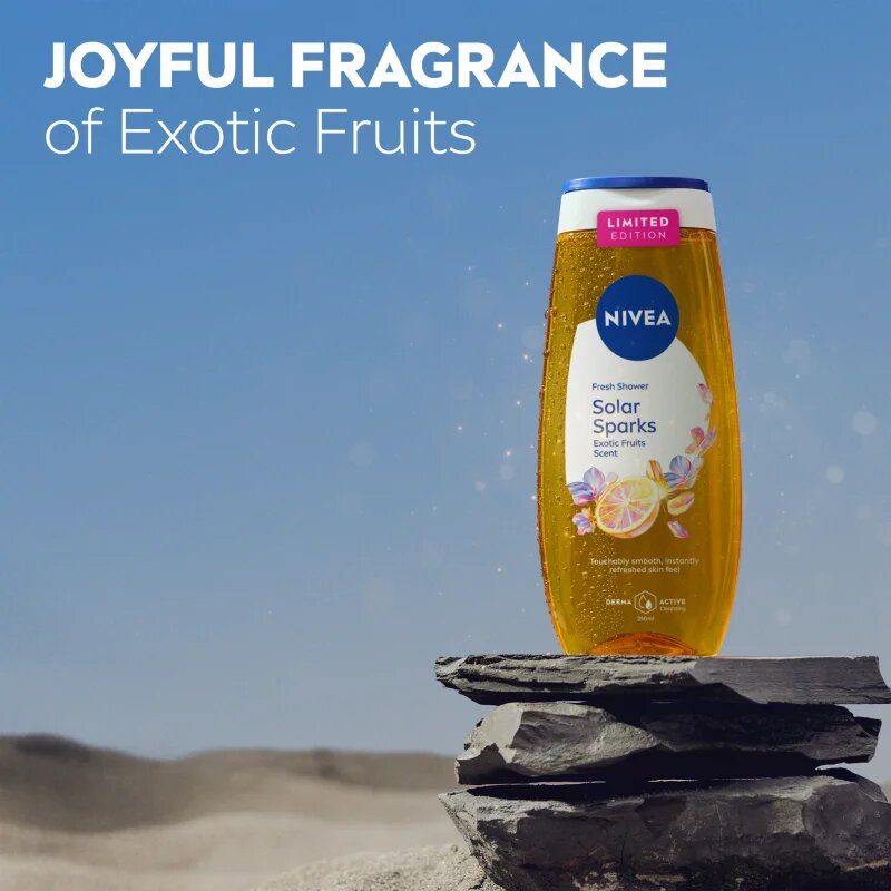Nivea Solar Sparks osvěžující sprchový gel 250 ml