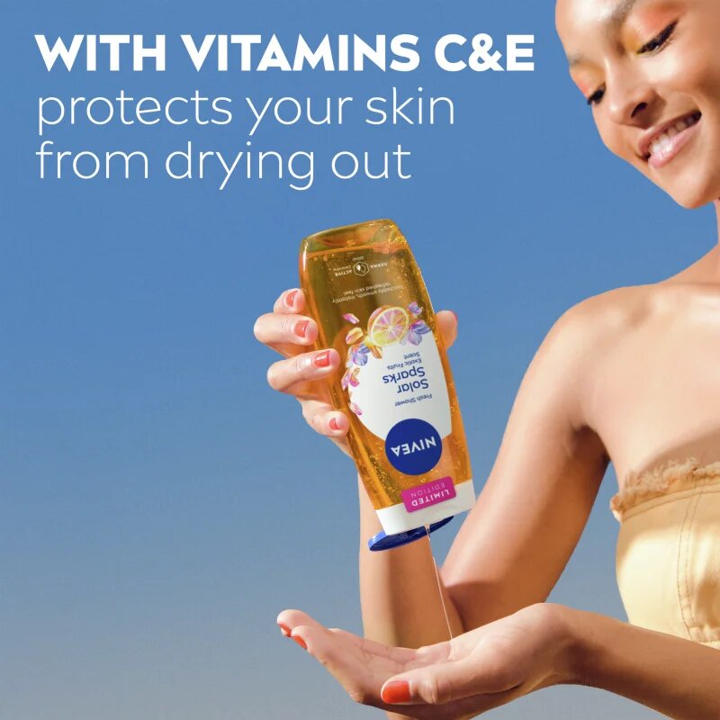 Nivea Solar Sparks osvěžující sprchový gel 250 ml
