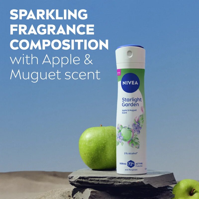 Nivea Starlight Garden antiperspirant ve spreji limitovaná edice 150 ml