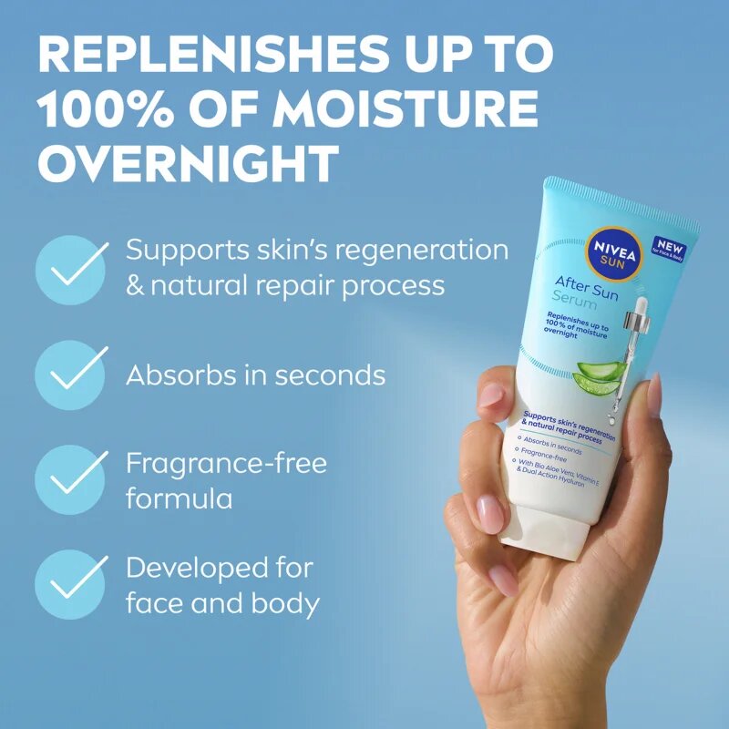 Nivea SUN After Sun regenerační sérum po opalování 100 ml