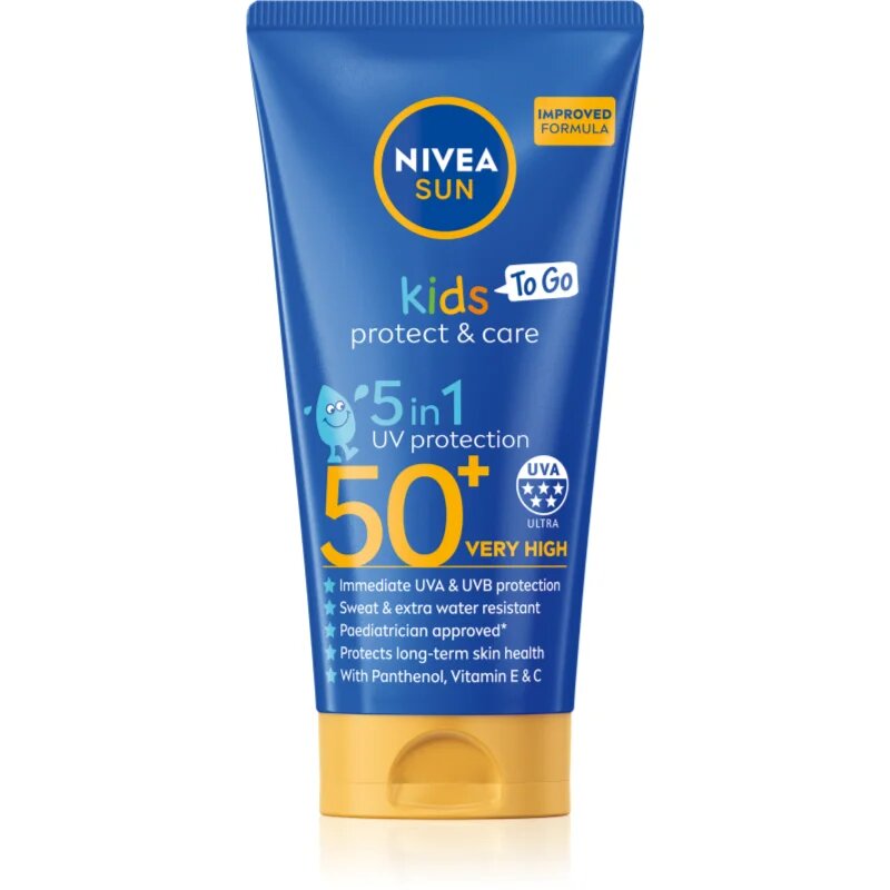 Nivea SUN Kids dětské mléko na opalování 5 v 1 SPF 50+ 50 ml