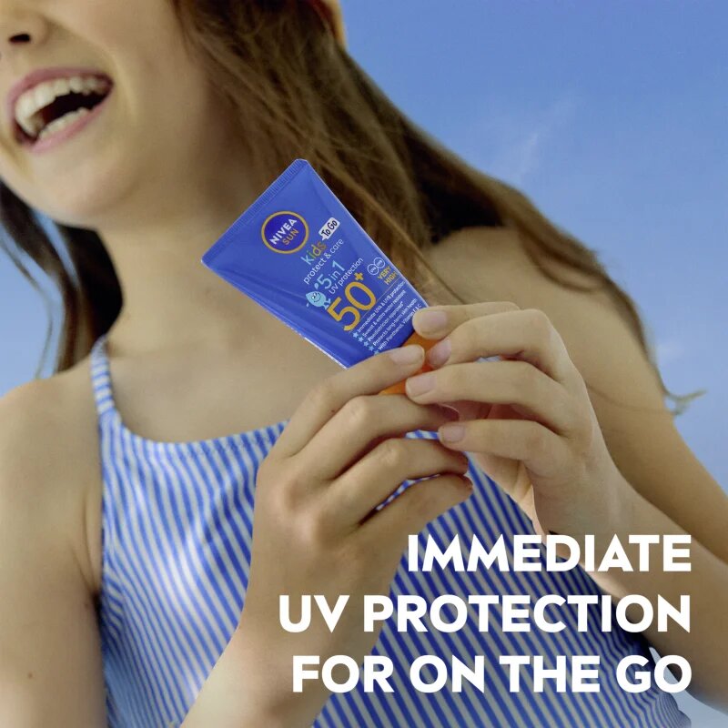 Nivea SUN Kids dětské mléko na opalování 5 v 1 SPF 50+ 50 ml