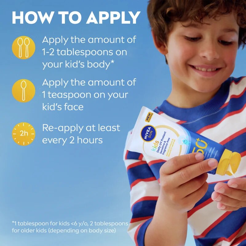 Nivea SUN Kids mléko na opalování pro děti SPF 50+ 100 ml