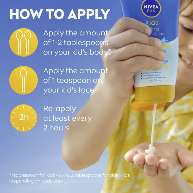Nivea SUN Kids opalovací mléko pro děti SPF 50+ 150 ml