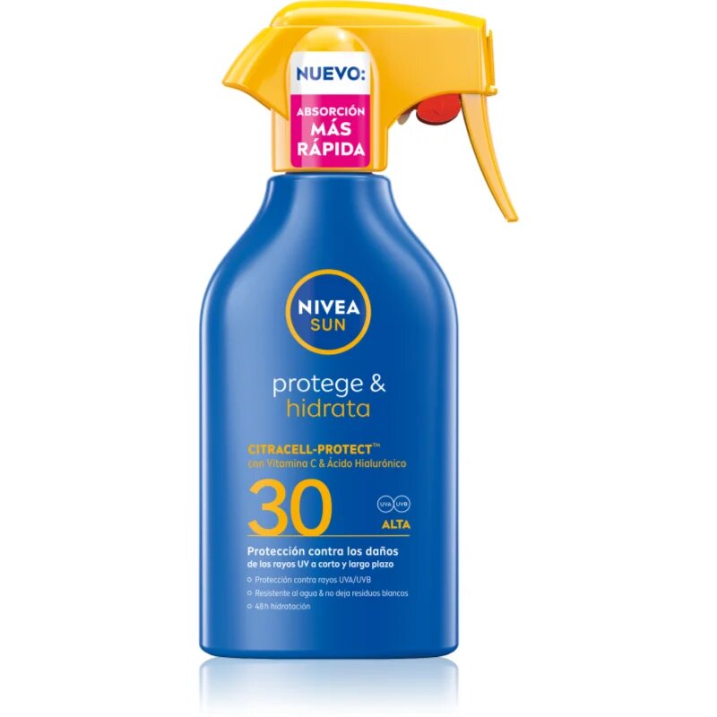 Nivea SUN Protect & Moisture hydratační sprej na opalování SPF 30 270 ml