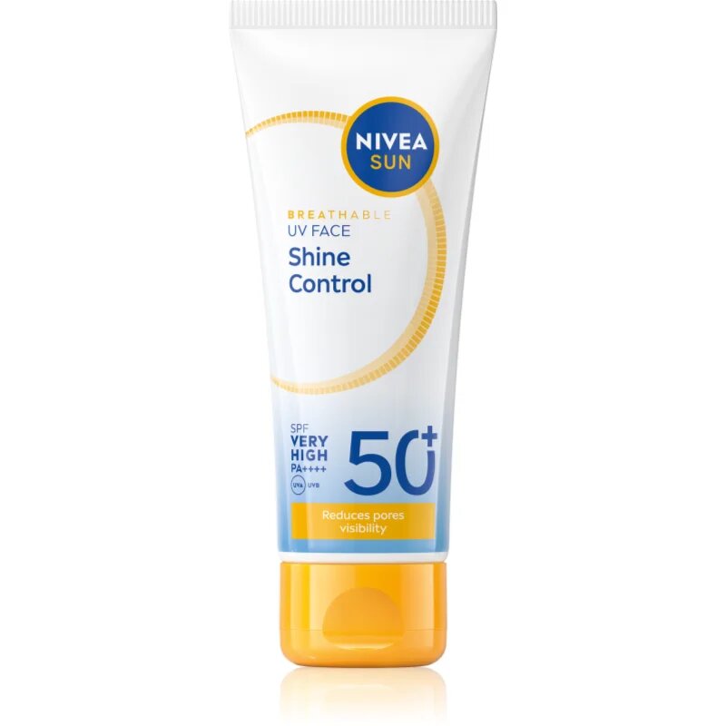 Nivea SUN Shine Control pleťový krém na opalování SPF 50+ SPF 50+ 40 ml